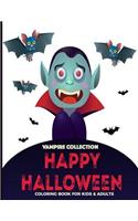 Vampire Collection Coloring Book For Kids & Adults