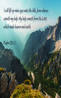 I Will Lift Up Postcard (Pkg 25) Inspirational