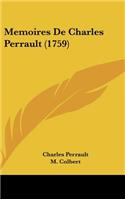 Memoires de Charles Perrault (1759)