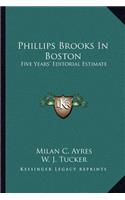 Phillips Brooks In Boston