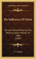 Sufficiency Of Christ