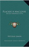 Placide A Maclovie: Sur Les Scrupules (1773)