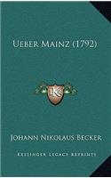 Ueber Mainz (1792)