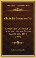 Choix De Memoires V8
