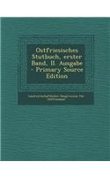 Ostfriesisches Stutbuch, Erster Band, II. Ausgabe