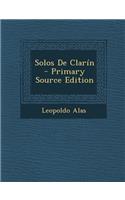 Solos de Clarin: (Spanish)