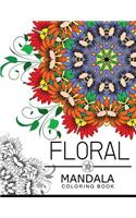 Floral Mandala Coloring Book