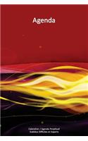 Calendrier / Agenda Perpétuel avec Sudokus Difficiles et Experts - Couverture Feux Rouges (15 x 23 cm)