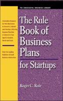 Rule Book of Business Plans for Startups