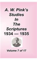 A. W. Pink's Studies in the Scriptures, Volume 07