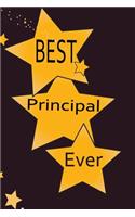 Best Principle Ever: Blank Lined Journal Inspirational Appreciation Thank You Gift For Teachers