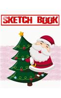 Sketch Book For Markers Best Christmas Ideas: Cover Drawing Notebook & Sketchbook Set Blank Plain Sketch Books Paper Ideal For Drawing - Ages - Kids # Cartoon Size 8.5 X 11 INCH 110 Page Standar