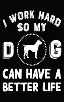 I Work Hard So My Boxer Can Have A Better Life