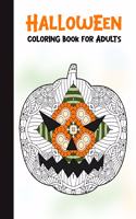 Halloween Coloring Book for Adults