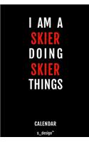 Calendar for Skiers / Skier
