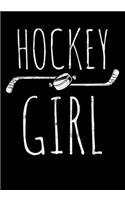 Ice Hockey Game Statistics Record Keeper Hockey Girl: Kids Hockey Analytics For Boys & Girls (Defencemen, Centers or Wingers)