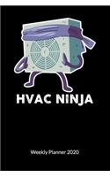 HVAC Ninja. Weekly Planner 2020