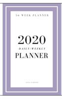 2020 Daily Weekly Planner: 6 x 9 Journal/Planner for Keeping Life Organized