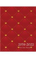 2019-2023 Five Year Planner: 60 Months Planner and Calendar, Monthly Calendar Planner, Agenda Planner and Schedule Organizer, Journal Planner and Logbook, Appointment Notebook, 