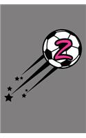 Z Monogram Initial Soccer Journal: Soccer Star College Rule Blank Lined Notebook Journal