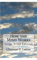 How the Mind Works: Large Print Edition