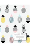 Composition notebook Wide Rule: Blank Lined Notebooks for Girls Teens Women, Writing Notes Journal (School workbooks)