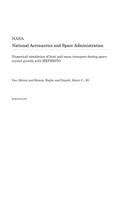 Numerical Simulation of Heat and Mass Transport During Space Crystal Growth with Mephisto