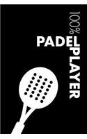 Padel Player Notebook