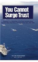 You Cannot Surge Trust
