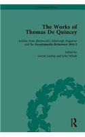 Works of Thomas de Quincey, Part II: Volumes 8, 9, 12, 13, 14, 17, 18