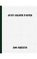 Just Graph Paper 200 sheets