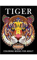 Tiger Coloring Books for Adults