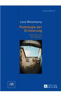 Poetologie Der Erinnerung