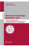 Advances in Cryptology - Eurocrypt 2014