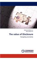 value of Disclosure