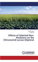 Effects of Selected Non-Predators on the Chironomid Larvae (Diptera)