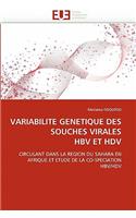 Variabilite Genetique Des Souches Virales Hbv Et Hdv: (Omn.Univ.Europ.)