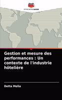 Gestion et mesure des performances