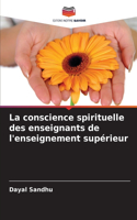 conscience spirituelle des enseignants de l'enseignement supérieur