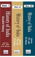 History of India ( 3 Vols. Set)