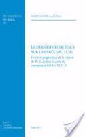 Dernier Cri de Jesus Sur La Croix (MC 15,34)