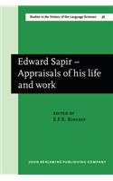 Edward Sapir – Appraisals of his life and work