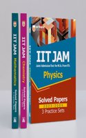 IIT JAM Physics, Chemistry & Mathematics Solved Papers (2023-2005) and 3 Practice Sets (EditionXV)
