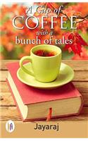 A cup of coffee with a bunch of tales