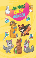 Animals color wonder