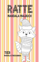 Mandala Malbuch - Mandala Stressabbau - Tier - Ratte