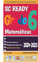 10 pruebas completas de práctica de matemáticas SC Ready Grado 6: La práctica que necesita para superar el examen de matemáticas SC Ready Grade 6