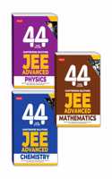MTG 44 Years JEE Advanced Previous Year Solved Question Papers with Chapterwise Solutions - Physics, Chemistry, Mathematics (1978-2021), JEE Advanced Books 2022 (Set of 3 Books)