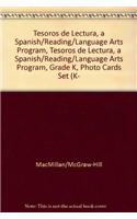 Tesoros de Lectura, a Spanish Reading/Language Arts Program, Grade K, Photo Cards Set (K-2)