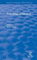 Love Songs of Vidyāpati